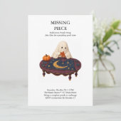 Invitation Échange de puzzles Halloween Missing Piece (Debout devant)