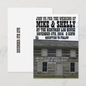 INVITATION ÉCHANTILLON (Devant / Derrière)