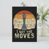 Invitation Échecs de la figure d'échecs du roi du pion et éch (Debout devant)