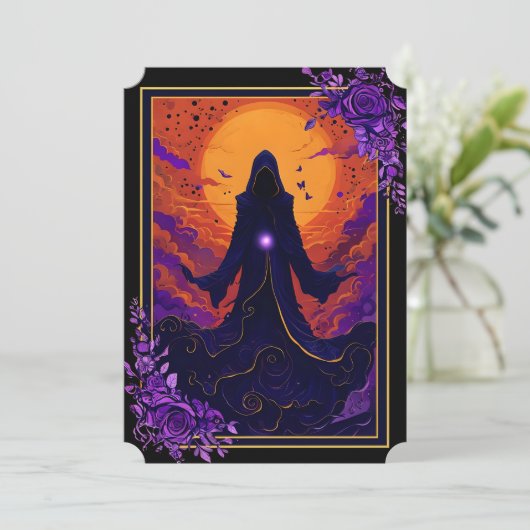 Invitation Échos Dans La Fumée (Debout devant)