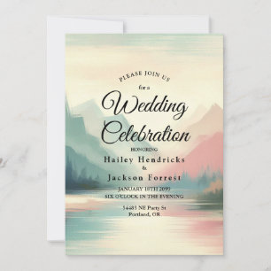 Invitation Échos doux des montagnes