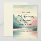 Invitation Echos doux des montagnes (Devant / Derrière)