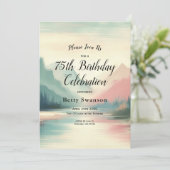 Invitation Echos doux des montagnes (Debout devant)