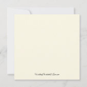 Invitation Echos doux des montagnes (Dos)