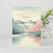 Invitation Echos doux des montagnes (Debout devant)