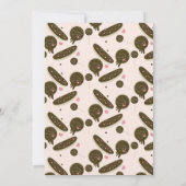 Invitation Eclair Donuts Cake Pops Fête de la Saint-Valentin (Dos)