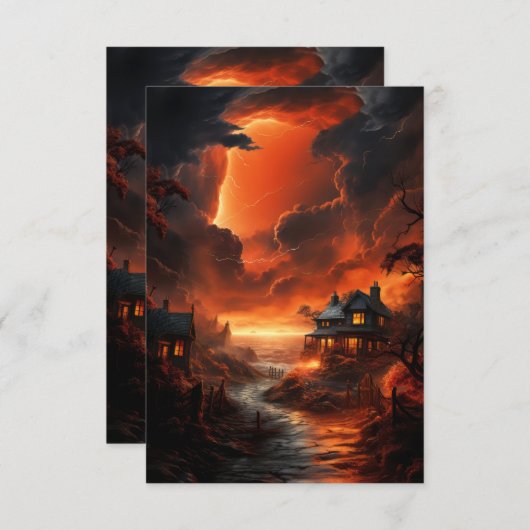 Invitation Éclairage (Devant / Derrière)