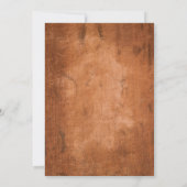 Invitation Éclairage à cordes de jarre de mason rustique (Dos)