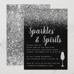 Invitation Éclairage & Esprits Nouvel An