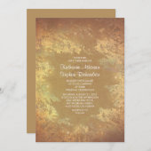 Invitation Éclairages à cordes & Branches Mariage rustique In (Devant / Derrière)