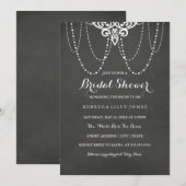 Invitation Éclairages de chaîne et tableau de bord | Invitati (Devant / Derrière)