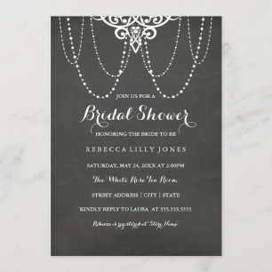 Invitation Éclairages de chaîne et tableau de bord Invitati