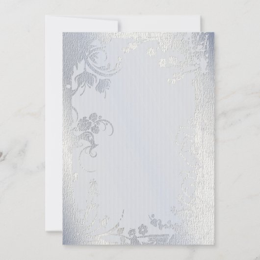 Invitation Éclat d'Argent (Dos)