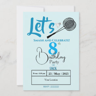 Invitation Éclatez-vous ! 