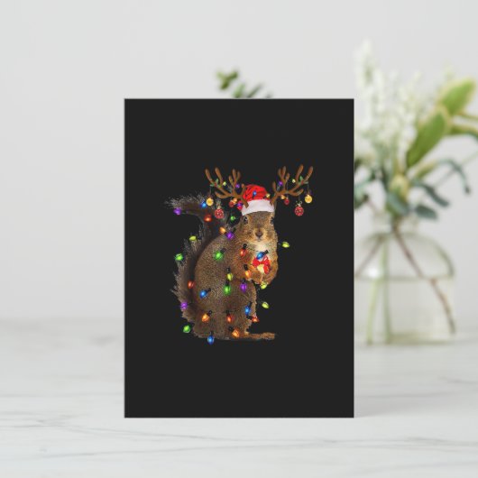 Invitation Éclats de Noël (Debout devant)