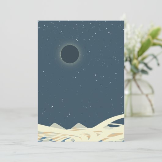 Invitation Éclipse de Sun Art avec "serpents" (Debout devant)