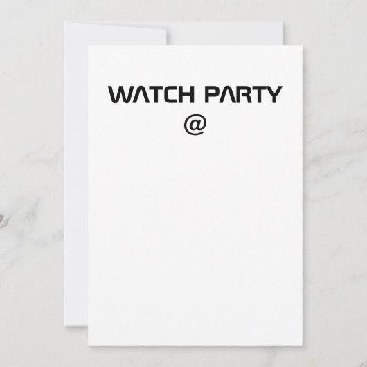 Invitation Éclipse solaire (Dos)