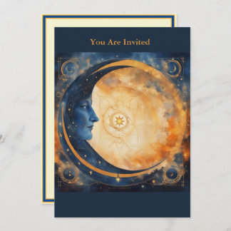 Invitation Éclipse solaire Affichage Partie entièrement perso