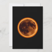 Invitation Éclipse solaire totale 2026 (Dos)