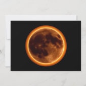Invitation Éclipse solaire totale 2026 (Dos)
