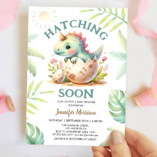 Invitation Éclosion imminente ! Baby shower pour fille avec d