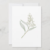 Invitation Éclosion imminente d'un petit oiseau dans un œuf s (Dos)