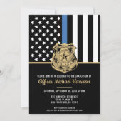 Invitation École d'application de la loi de la Police (Devant)