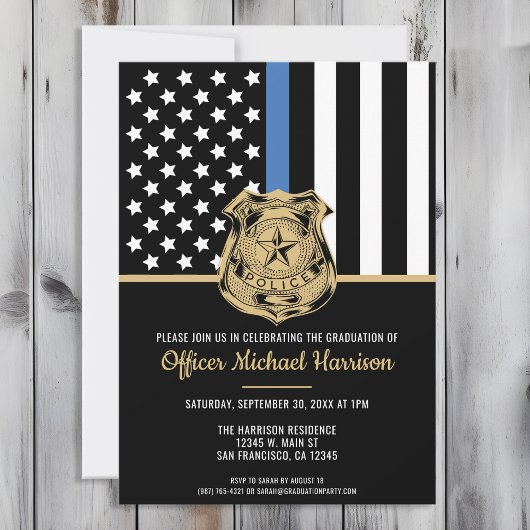 Invitation École d'application de la loi de la Police