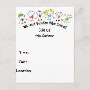 Invitation École de Bible Vacances
