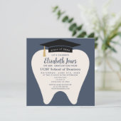 Invitation École de dentisterie minimale Fête de graduation d (Debout devant)