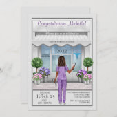 Invitation École de médecine - Infirmière de deuxième cycle I (Devant / Derrière)