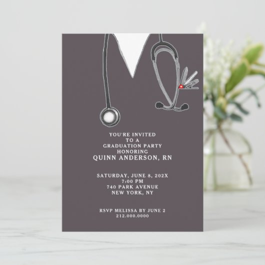 Invitation École de soins infirmiers (Debout devant)