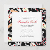 Invitation École de soins infirmiers de la RN Carré d'études  (Dos)