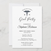 Invitation Ecole de soins infirmiers simple Moderne (Devant)