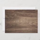 Invitation École Médicale de soins infirmiers Rustic Sunflowe (Dos)