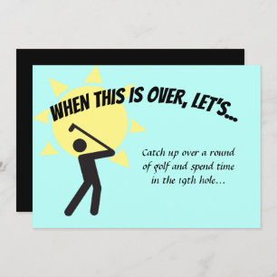 Invitation Économisez la date de fin du parcours