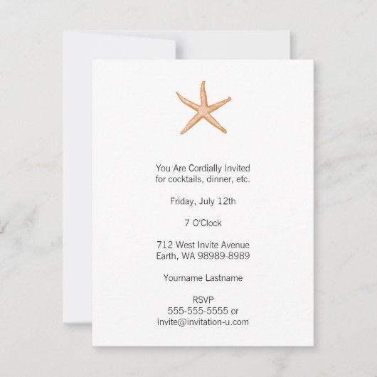 Invitation Écorce (Devant)