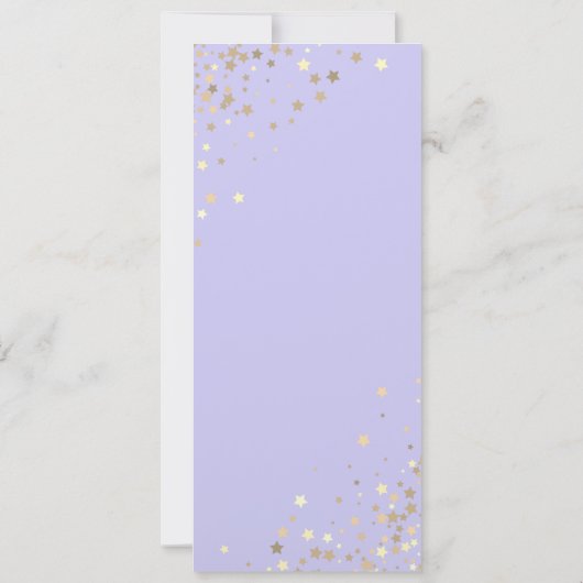 Invitation Écrit Dans Les Étoiles Mariage Réception Invitatio (Dos)