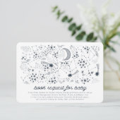 Invitation Écrit dans Stars Couples' Baby Book Demande (Debout devant)