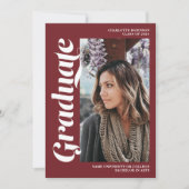 Invitation Écriture 3 de l'élève rouge (Devant)