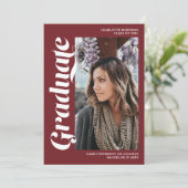 Invitation Écriture 3 de l'élève rouge (Debout devant)