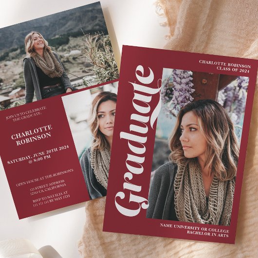 Invitation Écriture 3 de l'élève rouge