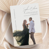 Invitation Écriture de calligraphie moderne Photo Détails de 