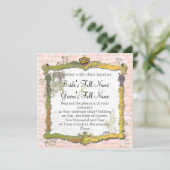 Invitation Écriture de script en français et Mariage de la co (Debout devant)