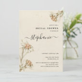 Invitation Edelweiss Floral Bridal (Debout devant)