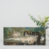 Invitation Edgar Degas - Ballet à l'Opéra de Paris (Debout devant)