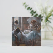 Invitation Edgar Degas - Danseurs (Debout devant)