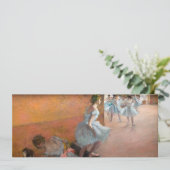 Invitation Edgar Degas - Danseurs Escalade d'un escalier (Debout devant)