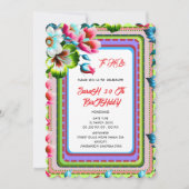 Invitation Editable Birthday Party Invi Hand Drawn  Invitatio (Devant)