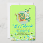 Invitation Editable Brunch Invitation, Let's Brunch Invitatio (Devant)